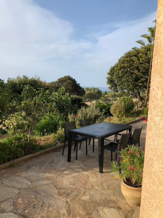 Appartement Rez De Villa LʼÎle-Rousse Esterno foto